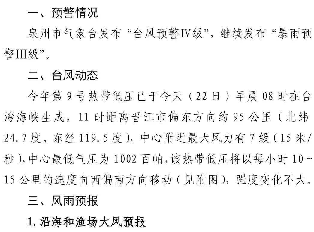 福建泉州台风最新消息，动态、应对措施全解析